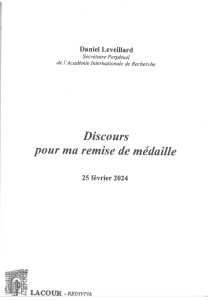 achat-livre-discours-remise-mdaille-daniel_leveillard-ditions_lacour-oll