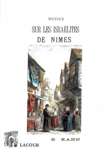 achat-livre-notice_sur_les_isralites_de_nmes-s_kahn-lacour-oll-nmes-diteur