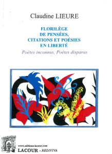 achat-livre-florilge_de_penses_citations_et_posies_en_libert-claudine_lieure-posie-lacour-oll