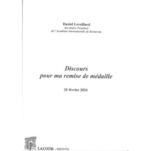 achat-livre-discours-remise-mdaille-daniel_leveillard-ditions_lacour-oll