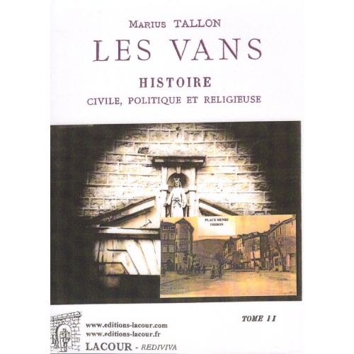 livre_histoire_des_vans_tome_2_ardche_marius_tallon_ditions_lacour-oll